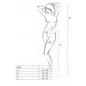 Эротические колготки-бодистокинг Passion S027 red