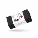 Шкіряні поножі Liebe Seele Wine Red Ankle Cuffs, знімний ланцюжок-кріплення