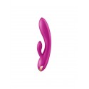 Смарт вібратор кролик із подвійним відростком Satisfyer Double Flex Violet
