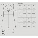 Еротичний костюм медсестри Obsessive Emergency dress S/M, white, сукня, стринги, рукавички, чепчик,