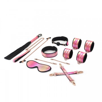Купить - БДСМ-набор Liebe Seele Vivid Sakura 8 Pieces Set, 8 аксессуаров, экокожа на бархатной основе