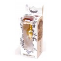 Анальная пробка Boss Series - Jewellery Gold PLUG Red S