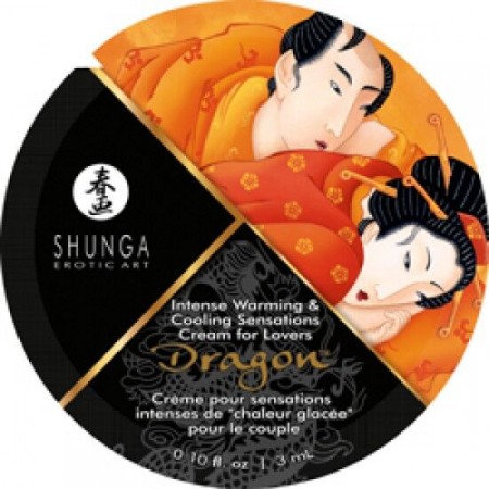 Пробник стимулювального крема для пар Shunga SHUNGA Dragon Cream, 3 мл