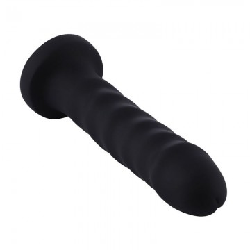 Купить - Силиконовый фаллоимитатор для секс-машин Hismith 18см Anal Dildo Black, система KlicLok