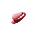 Смартвібратор для пар Zalo Fanfan set Rouge Pink, пульт ДК