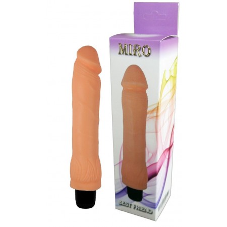 Вибратор BOSS Cyberskin - MIRO, длина 22,5 см, диаметр 4,2 см