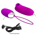 Комплект з віброяйця і вакуумного стимулятора Pretty Love ORTHUS Multifunctional 2in1