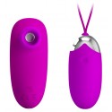 Комплект з віброяйця і вакуумного стимулятора Pretty Love ORTHUS Multifunctional 2in1