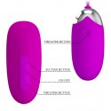 Комплект з віброяйця і вакуумного стимулятора Pretty Love ORTHUS Multifunctional 2in1