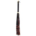 Флоггер LOCKINK SEVANDA Red & Black Braided Tail Flogger