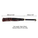 Флоггер LOCKINK SEVANDA Red & Black Braided Tail Flogger