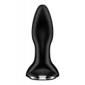 Анальна смарт вібропробка із перлинним масажем Satisfyer Rotator Plug 2+ Black