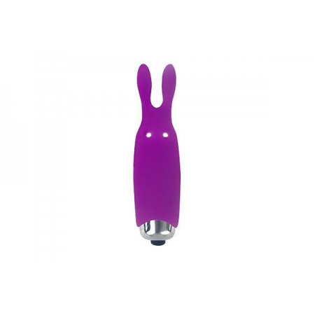 Віброкуля Adrien Lastic Pocket Vibe Rabbit Purple зі стимулювальними вушками