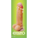 Фалоімітатор EGZO Ciberskin, 17,5 см х 3,5 см