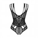 Боди с большими вырезами Obsessive B139 crotchless teddy S/M/L, с доступом
