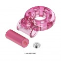 Кільце з вібрацією і презервативом Vibrator & condom