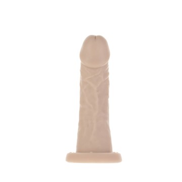Изогнутый фаллоимитатор на присоске ADDICTION — Edward 6 inch Curved Dong, вибропуля в подарок