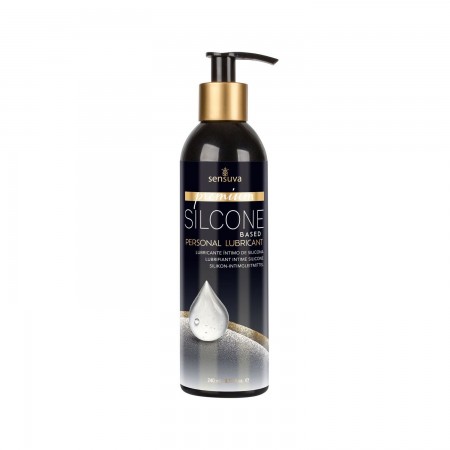 Силіконова змазка Sensuva Premium Silicone (240 мл), без гліцерину, парабенів і ментолу
