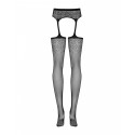 Чулки с поясом Obsessive S207, S/M/L.