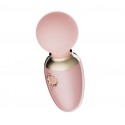 Смарт-вибромассажер Zalo - AVA Sakura Pink, 8 режимов, подогрев, очень мощный и компактный