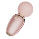 Смарт-вибромассажер Zalo - AVA Sakura Pink, 8 режимов, подогрев, очень мощный и компактный