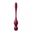 Смарт-вагінальні кульки з вібрацією Satisfyer Love Birds Vary Connect App, змінювана маса, пульт ДК
