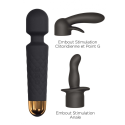 Минивибромассажер Dorcel Kit Wanderful с насадками