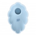 Вакуумный стимулятор с вибрацией Satisfyer Cloud Dancer Blue
