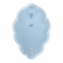 Вакуумный стимулятор с вибрацией Satisfyer Cloud Dancer Blue