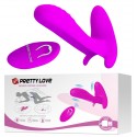 Вібробабочка з стимулятором клітора PRETTY LOVE-Remote Control Massager