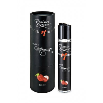 Массажное масло Plaisirs Secrets Litchi (59 мл) с афродизиаками