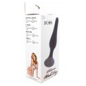Анальный плаг Silicone Plug Black - Medium