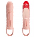 Подовжуюча насадка з вібростимуляцією PRETTY LOVE - PENIS SLEEVE Sloane, на 2,5 см