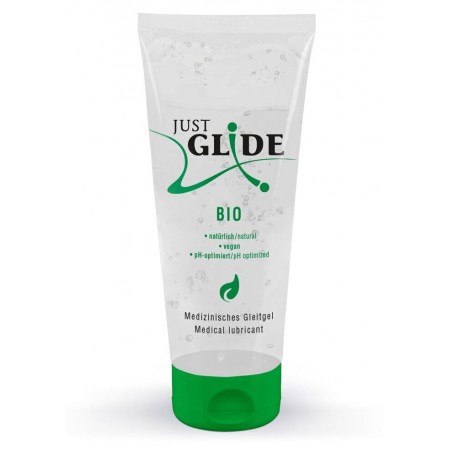 Веганский органический гель-лубрикант - Just Glide Bio, 200 мл