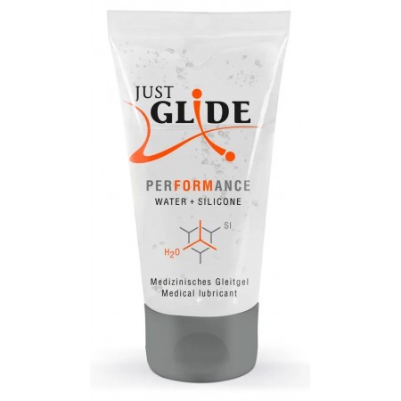 Гибридный гель-лубрикант Just Glide Performance, 50 мл