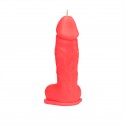 Свеча LOVE FLAME - Dildo L Red Fluor