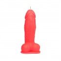 Свеча LOVE FLAME - Dildo L Red Fluor