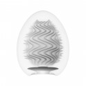 Мастурбатор-яйце Tenga Egg Wind із зиґзаґоподібним рельєфом