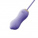 Набор 3в1 Zalo - UNICORN Set Violet, виброяйцо, пульсатор, вакуумный стимулятор