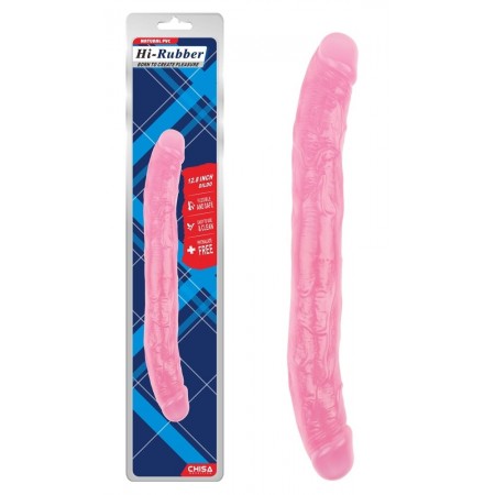 Двухсторонний фаллоимитатор CHISA 12.8 Inch Dildo Pink