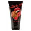 Оральный гель-лубрикант Lick-it Strawberry, 50 мл