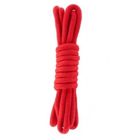 Мотузка для бондажа BONDAGE ROPE 3M RED, 3 метри