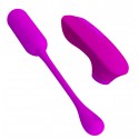 Комплект з віброяйця і вакуумного стимулятора Pretty Love CURUPIRA Multifunctional 2in1