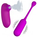 Комплект з віброяйця і вакуумного стимулятора Pretty Love CURUPIRA Multifunctional 2in1
