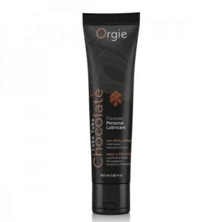 Оральный лубрикант Orgie LUBE TUBE - шоколад, 100 мл