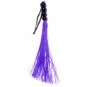 Силиконовый флогер Fetish Boss Series - Silicone Whip Purple 14', длина 37 см