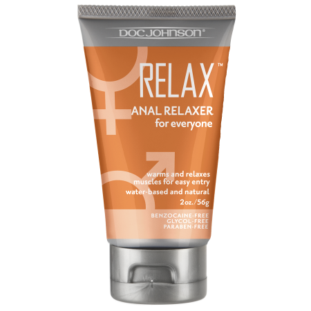 Расслабляющий и разогревающий гель для анального секса Doc Johnson RELAX Anal Relaxer, 56 г