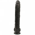 Фаллоимитатор Doc Johnson Dick Rambone Cock Black, диаметр 6 см, длина 42 см, ПВХ