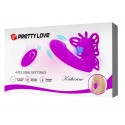 Мультифункциональный вибростимулятор на пульте управления Pretty Love Katherine Violet