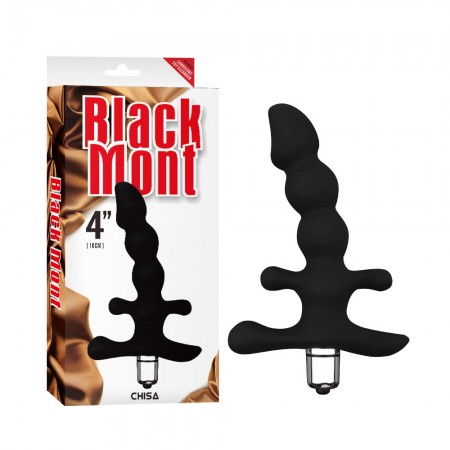 Анальный стимулятор Chica Black Mont - Perfect Grip Prostate Massager